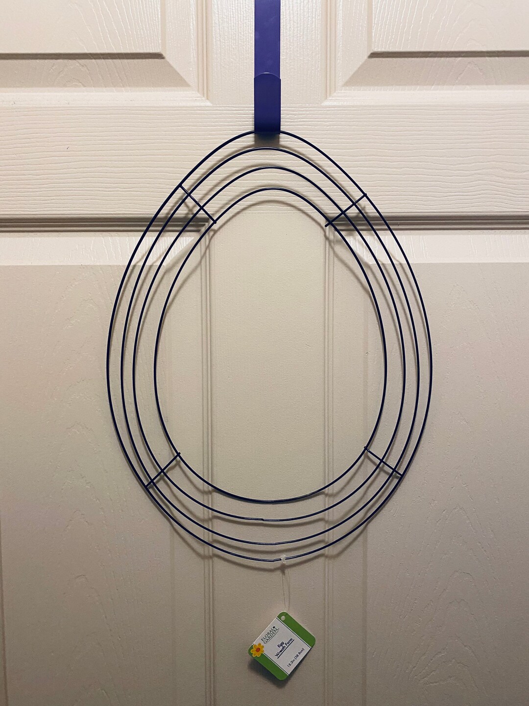 Egg Shape Wreath Frame Etsy