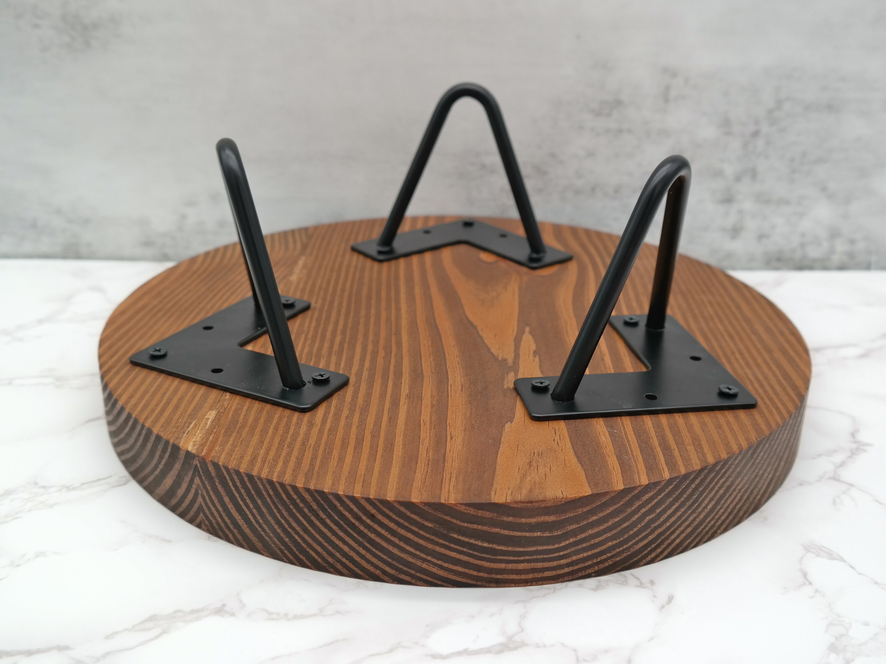 Hairpin Legs Plant Stands Hairpin Riser Pedestal With Metal Etsy