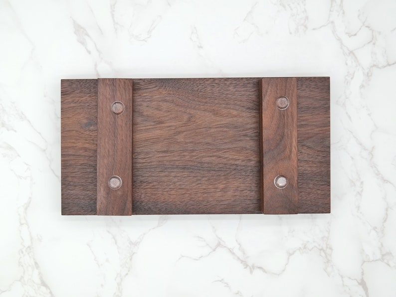 Walnut Riser Decorative Trays Riser Display Wood Pedestal - Etsy
