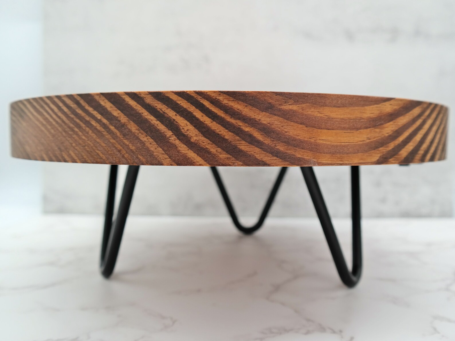 Hairpin Legs Plant Stands Hairpin Riser Pedestal With Metal Etsy