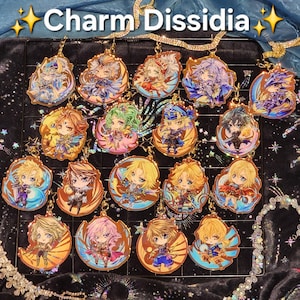 Brelok do kluczy z grą anime DISSIDIA FINAL FANTASY