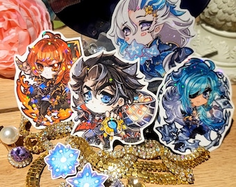 Genshin Impact Stickers Handmade