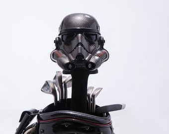 Carbon Fiber Painted StarWars Stormtrooper Golf Head Cover