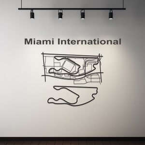 Miami International Circuit, Dwg-Svg-Dxf-Ai-Pdf, downloadbare kunst, downloadbare Dwg-kaart, Dxf-bestanden voor Plaasma, Dxf-bestanden voor Laser