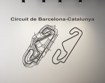 Circuit de Barcelona-Catalunya, Dwg-Svg-Dxf-Ai-Pdf, Downloadable Art,Downloadable Dwg Map, Dxf Files for Plaasma, Dxf files for Laser