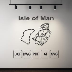 Isle of man, dwg-svg-dxf-ai-pdf, downloadbare kunst, downloadbare dwg-kaart, dxf-bestanden voor Plaasma, dxf-bestanden voor laser