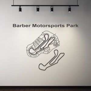 Barber Motorsports Park kaart, Dwg-Svg-Dxf-Ai-Pdf, downloadbare kunst, downloadbare Dwg-kaart, Dxf-bestanden voor Plaasma, Dxf-bestanden voor Laser
