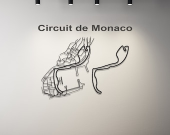Circuit de Monaco, Dwg-Svg-Dxf-Ai-Pdf, Downloadable Art,Downloadable Dwg Map, Dxf Files for Plaasma, Dxf files for Laser
