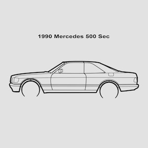 Car Dxf File, Dxf-Ai-Pdf, Classic Car Dxf, Car Laser Cut, Downloadable Art,Downloadable Dxf, Dxf Files for Plasma, Dxf files for Laser image 1