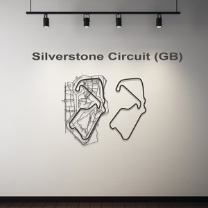 Silverstone Circuit, Dwg-Svg-Dxf-Ai-Pdf, downloadbare kunst, downloadbare Dwg-kaart, Dxf-bestanden voor Plaasma, Dxf-bestanden voor Laser