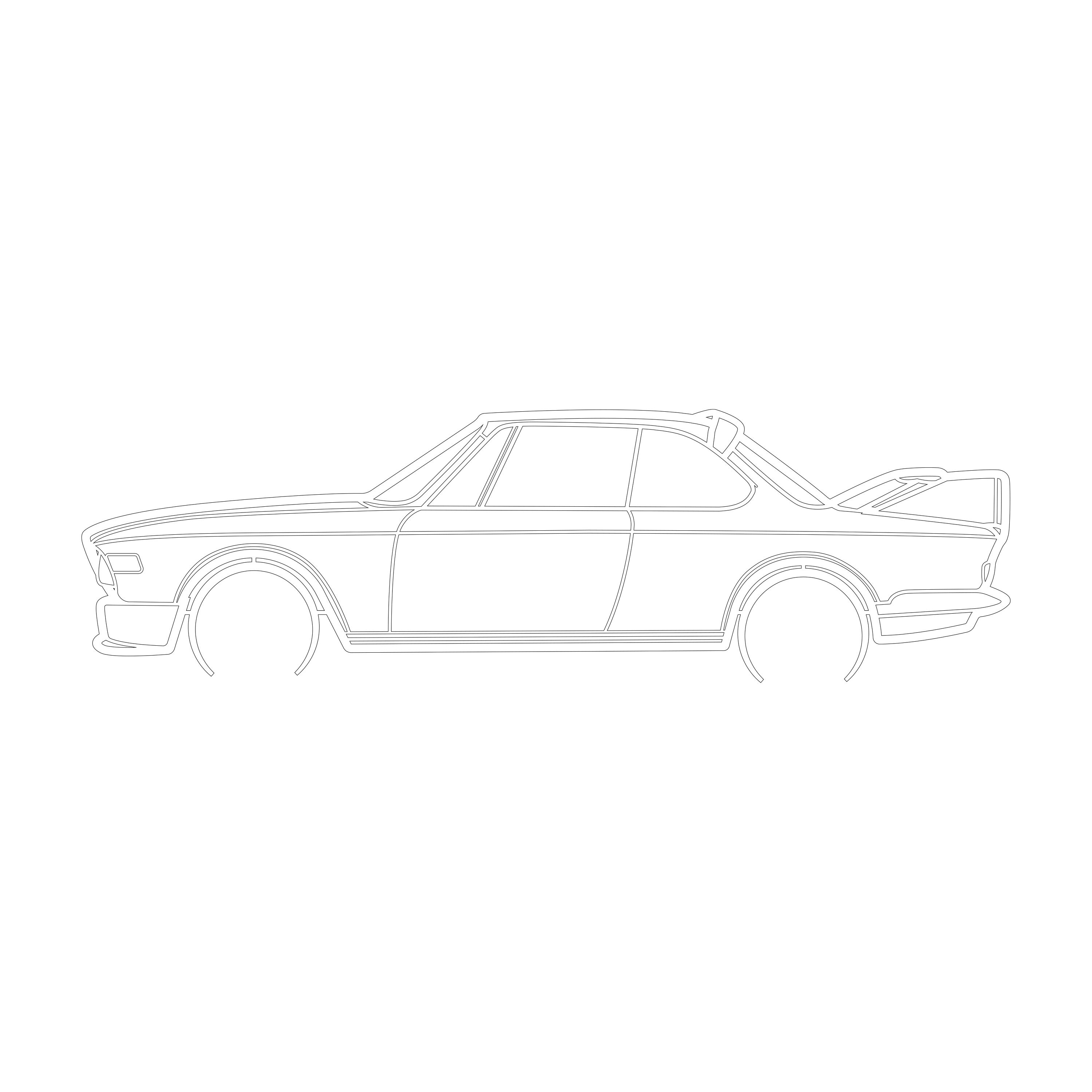 Car Dxf File, Dxf-dwg-ai-pdf, Classic Car Dxf, Car Laser Cut, Car Dwg ...