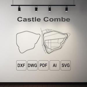 Castle Combe, dwg-svg-dxf-ai-pdf, downloadbare kunst, downloadbare dwg-kaart, dxf-bestanden voor plasma, dxf-bestanden voor laser