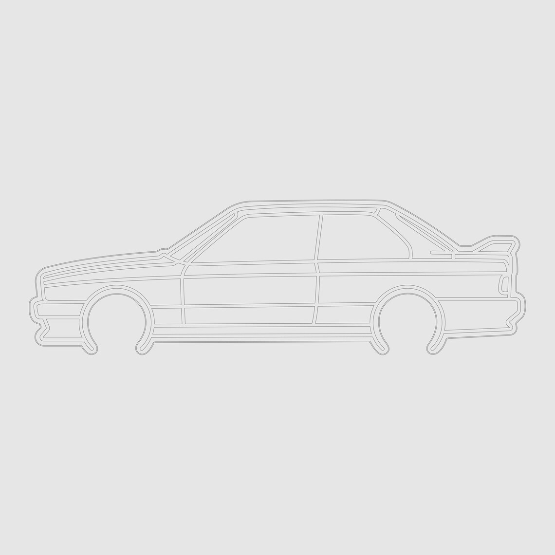 Car Dxf-dwg-ai-pdf-svg, Car Vector Art, Car Laser Cut, Downloadable Art ...