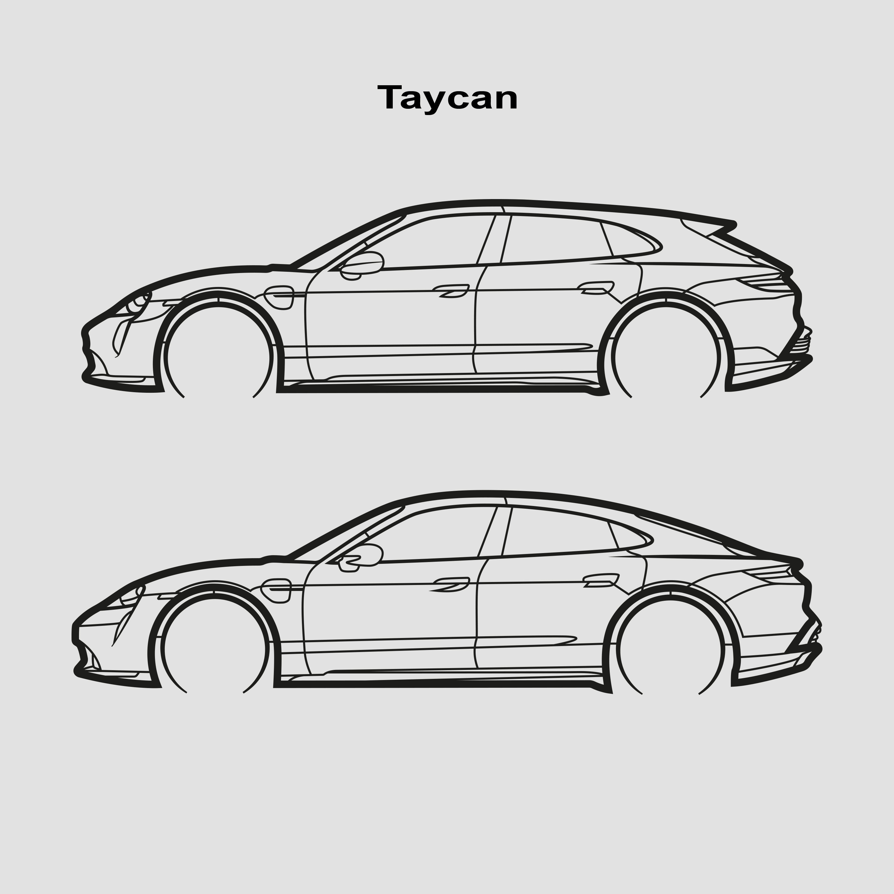 Car Dxf File, Dxf-ai-pdf, Car Vector Art, Car Laser Cut, Downloadable ...