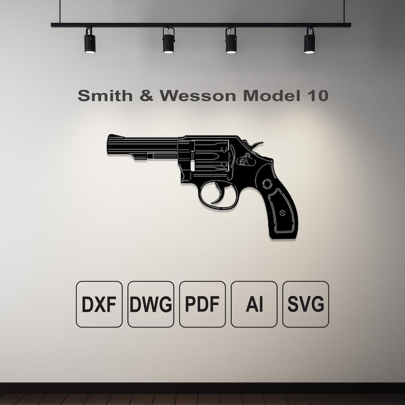 Gun Dwg-svg-dxf-ai-pdf, Gun Vector Art, Gun Laser Cut, Downloadable Art ...