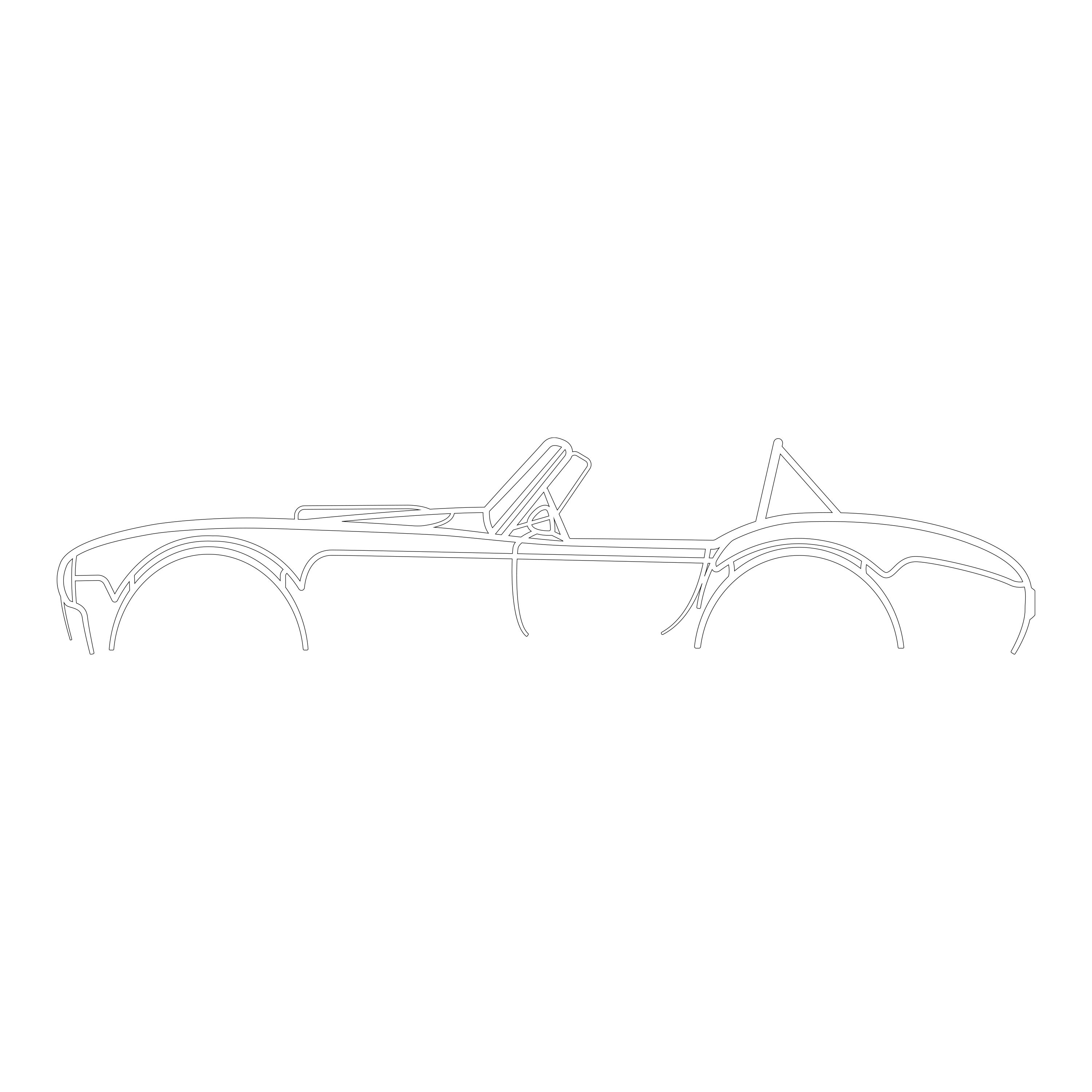 Car Dxf File, Dxf-ai-pdf, Car Vector Art, Car Laser Cut, Downloadable ...