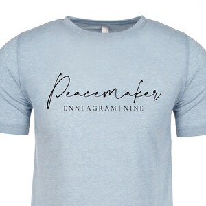 Enneagram Type Nine Shirts and Gifts | The Peacemaker  | Women&#39;s Clothing | Super Soft T-shirt | Ships from US
