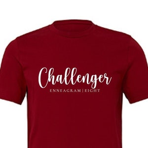 Enneagram Type Eight Shirts | Enneagram Gifts | Type 8 The Challenger | 100% Cotton Shirt | Ships from US