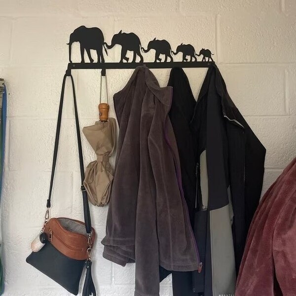 Elephant Towel Rack Etsy