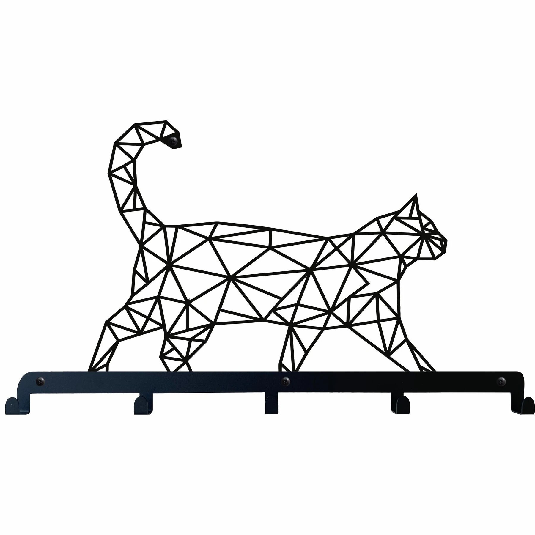 Metal Wall Hanger Cat Metal Coat Rack Wall Mount Hanger Etsy Hong Kong