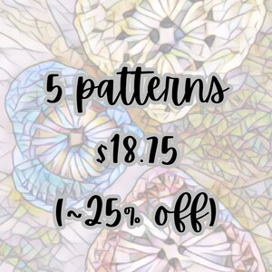 Pick-Your-Patterns Custom Bundle_5 patterns