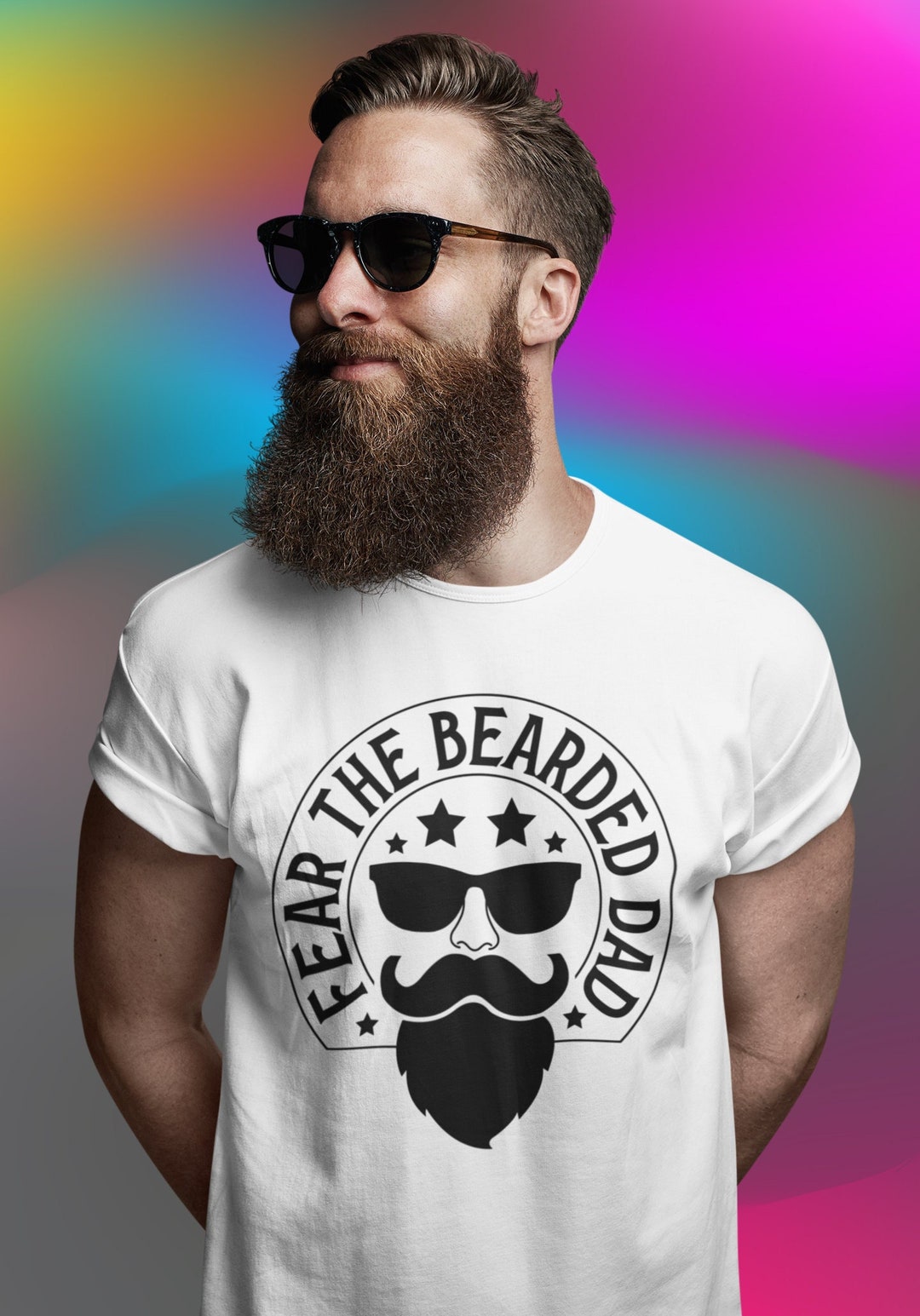 Fear the Bearded Dad Shirt, Father’s Day, Holiday Gift for Husband