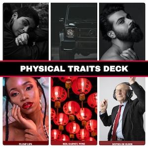 Guess Who Physical Traits Orakel Deck (76 Karten)