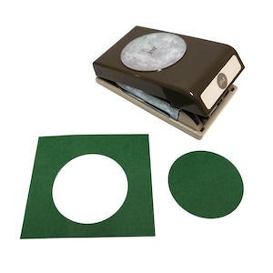 STAMPIN UP! 2 1/2 inch Circle Paper Punch, Preloved Scrapbooking and Card Making Tool, (#H147)