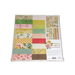 CRATE PAPER Pretty Party Scrapbook Paper Pack (2011) Discontinued Scrapbooking Papers (#H170)