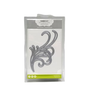 KAISERCRAFT Large Flourish Decorative Die, Retired Scrapbooking and Card Making Tool, (#H214)