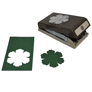 STAMPIN UP! Blossom Large Flower Paper Punch, Retired Scrapbooking Card Making Tool, (#H138)