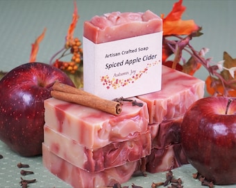 Apple Cider Soap – Spiced Vegan Soap, Autumn Gift