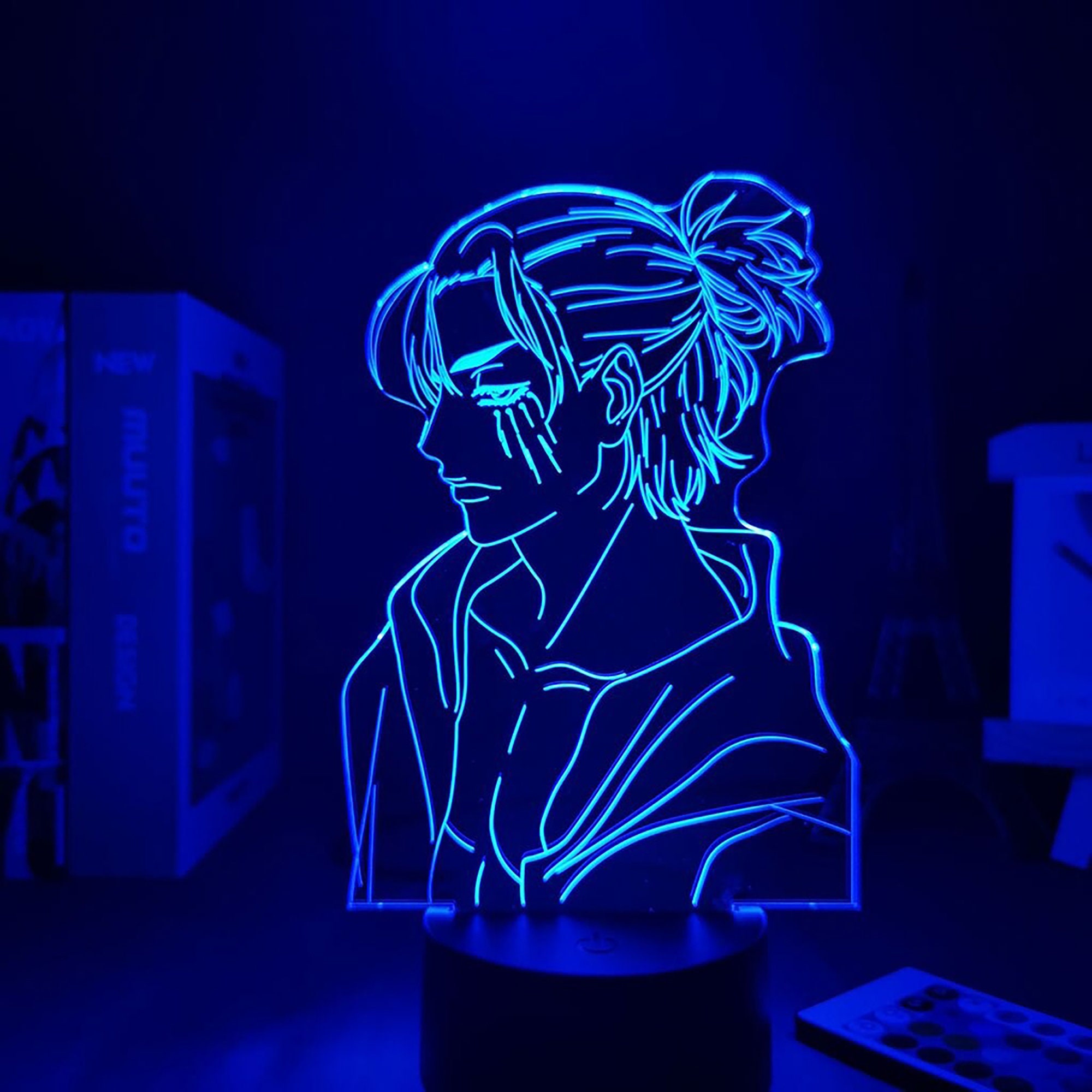 Lampe Led de Table Inspirée Du Manga L'attaque Des Titans