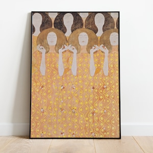 Gustav Klimt Poster, Klimt Der Kuss Poster, Klimt Sonnenblume Poster, moderne Wandkunst, Galerie Wand Drucke, Museum Poster, digitaler Download