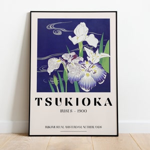 Kogyo Tsukioka Print, Japanese Art Poster, Exhibition Poster, Printable Art Print, Vintage Japanese Print, Digital Print, Japanese Wall Art