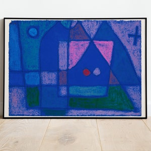 Paul Klee Poster, Vintage Exhibition Poster, Paul Klee Art Print, Museum Gallery Wall Art, Fine Art Print, Surrealism Print