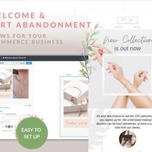 2 Must Have Klaviyo Email Automations | Ecommerce Email Sequences | Done For You Email Scripts & Email Marketing Series