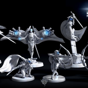 Argent Defenders | Mini Monster Chaos | Tabletop-Rollenspiel | Miniatur | Gießharz Druck