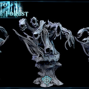 Timber Hydra | Mini Monster Mayhem | Tabletop RPG | Miniature | Resin Print