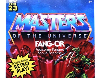 Masters of the Universe Origins Karte (der Verpackung) Fang-Or