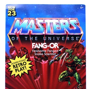 Masters of the Universe Origins Karte (der Verpackung) Fang-Or