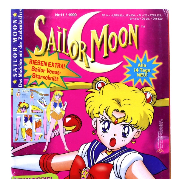 Sailor Moon - das Mädchen mit den Zauberkräften Comic Nr. 11 (1999)