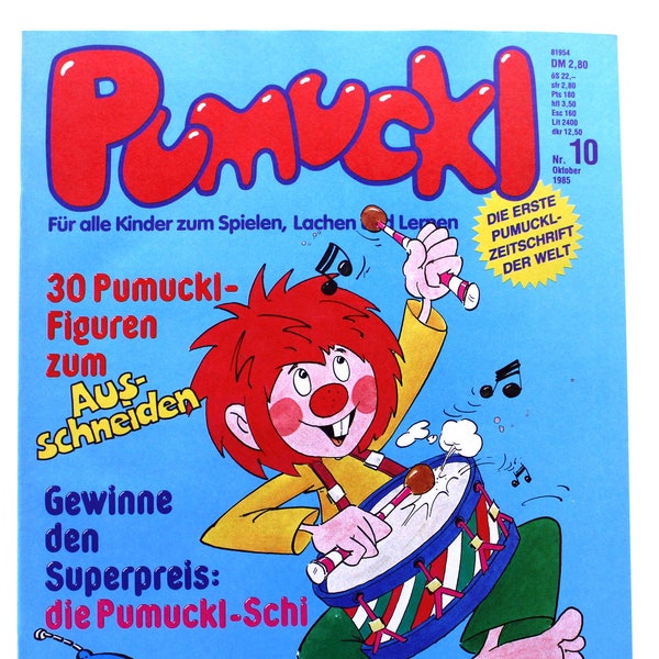 Pumuckl - the first Pumuckl magazine in the world - Bastel & Comic Magazin No. 10 (1985)a