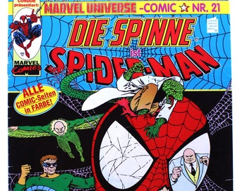 Marvel Universe Comic Magazine No. 21: Spider-Man "The Spider and Shang-Chi" by Condor