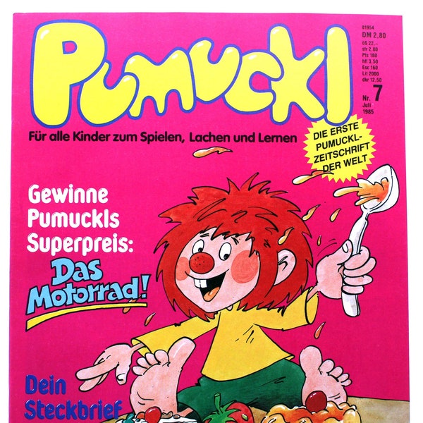 Pumuckl - the first Pumuckl magazine in the world - Bastel & Comic Magazin No. 7 (1985)