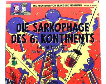 The Adventures of Blake and Mortimer Comic Album The Sarcophagi of the 6th Continent - Part 1: Old Acquaintances by Carlsen