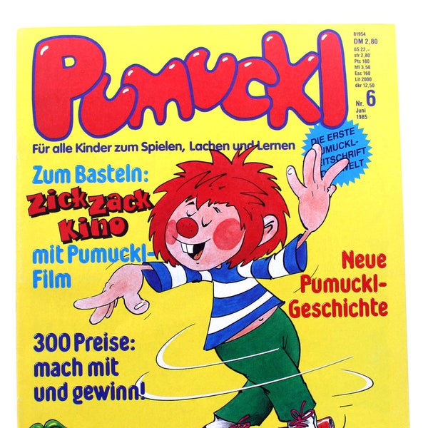 Pumuckl - the first Pumuckl magazine in the world - Bastel & Comic Magazin No. 6 (1985)