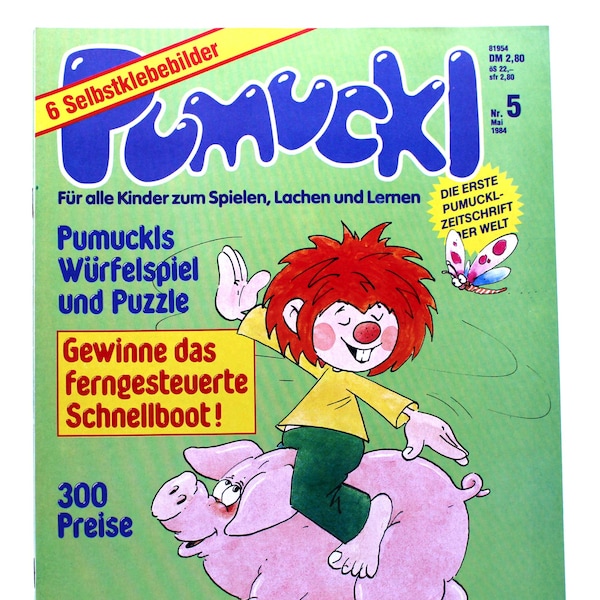 Pumuckl - the first Pumuckl magazine in the world - Bastel & Comic Magazin No. 5 (1984)