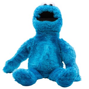123 Sesame Street (Sesamstraße) Krümelmonster aus Plüsch mit Wärmflasche von Jim Henson Productions