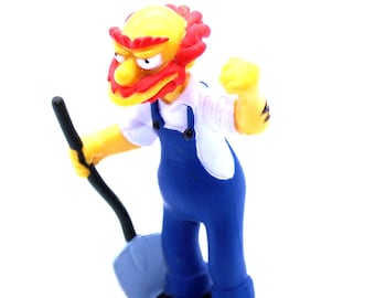 Greetings from Springfield The Simpsons limited Edition Figurine Collection PVC figure "Groundskeeper Willie"